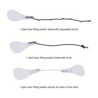 40 sztuk/zestaw niewidoczne cienkie naklejki buźki w kształcie litery V twarzy linii zmarszczek zwiotczenie SkinFace podnieś szybko Chin taśma klejąca 2